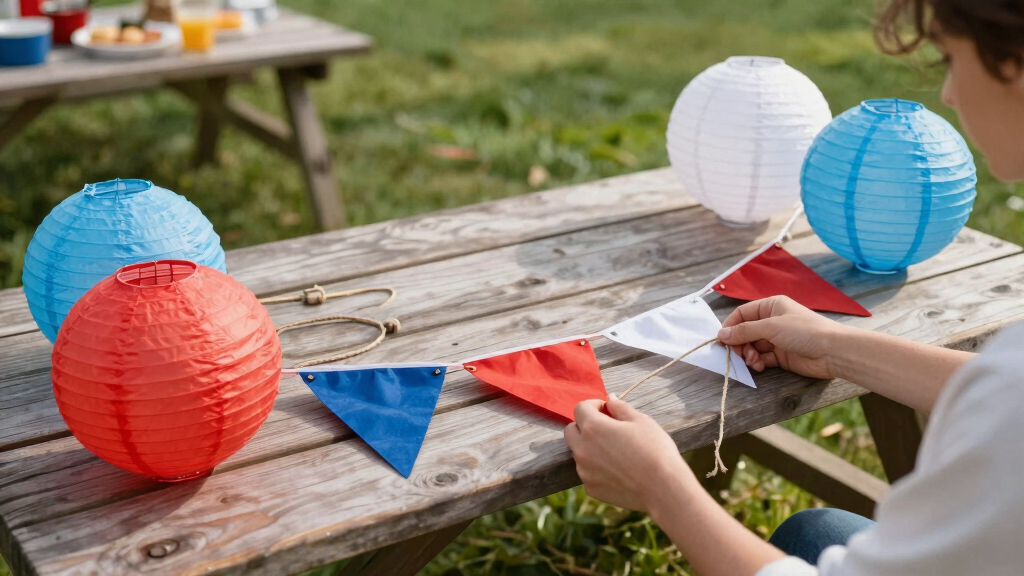 patriotic outdoor party supplies