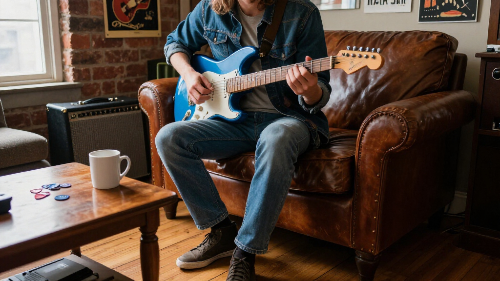 electric guitar for blues