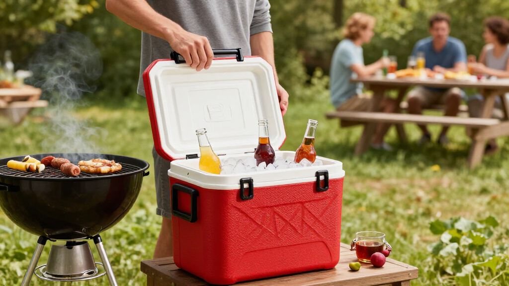 tailgating coolers and grills