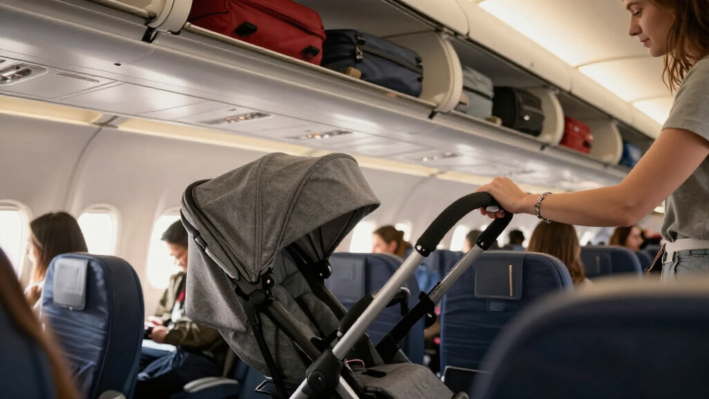 lightweight travel stroller for airplanes