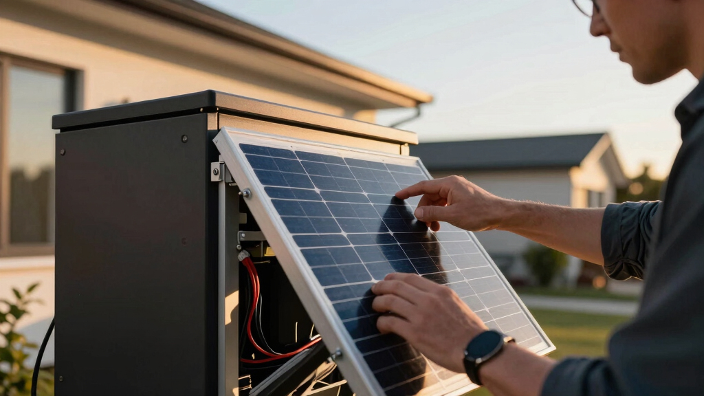 solar backup power stations
