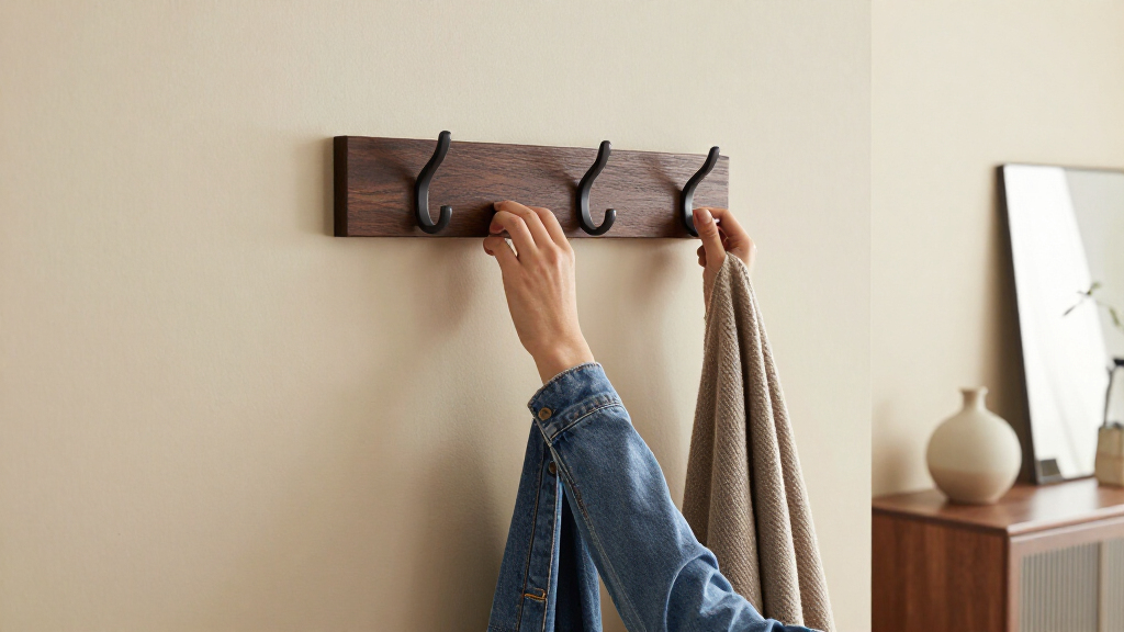 wall mounted coat hooks