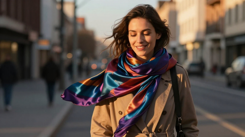 luxury silk scarves