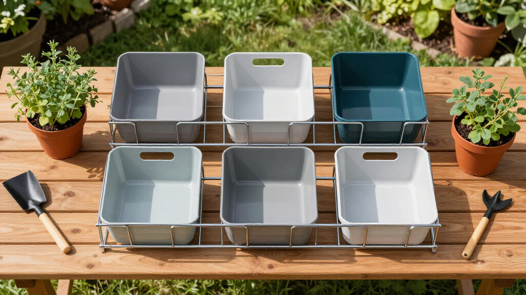 greenhouse shelving organizers