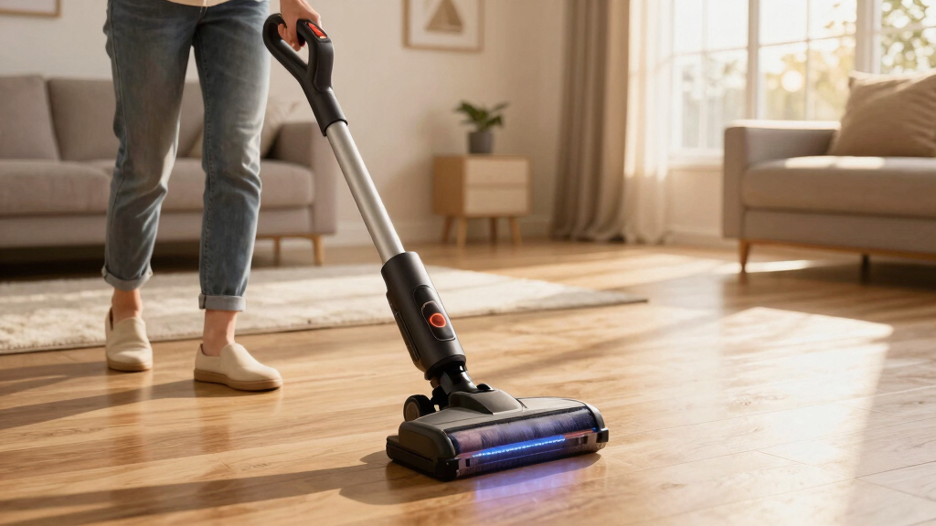 best cordless vacuum with lighted floor head