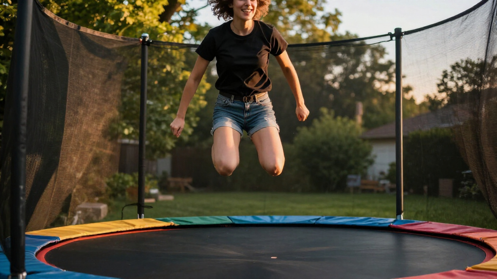 outdoor trampolines
