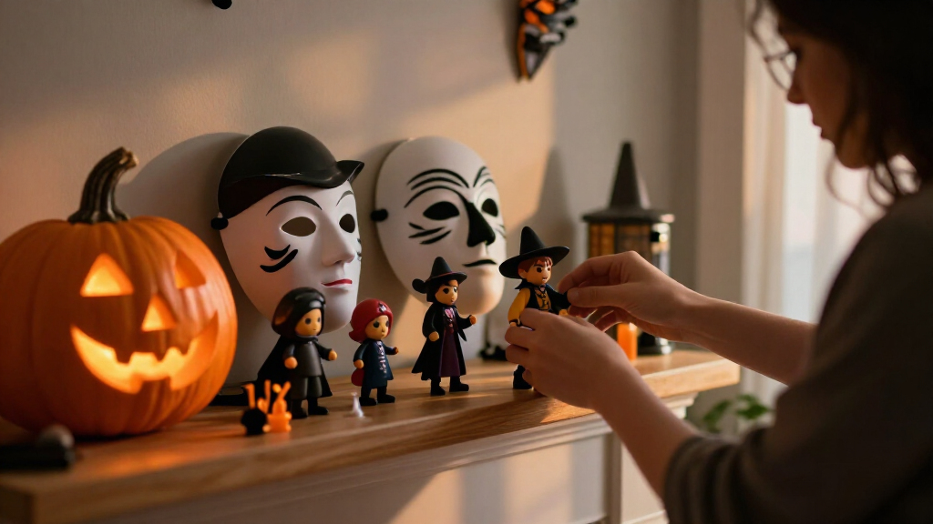 Halloween movie collectible figurines