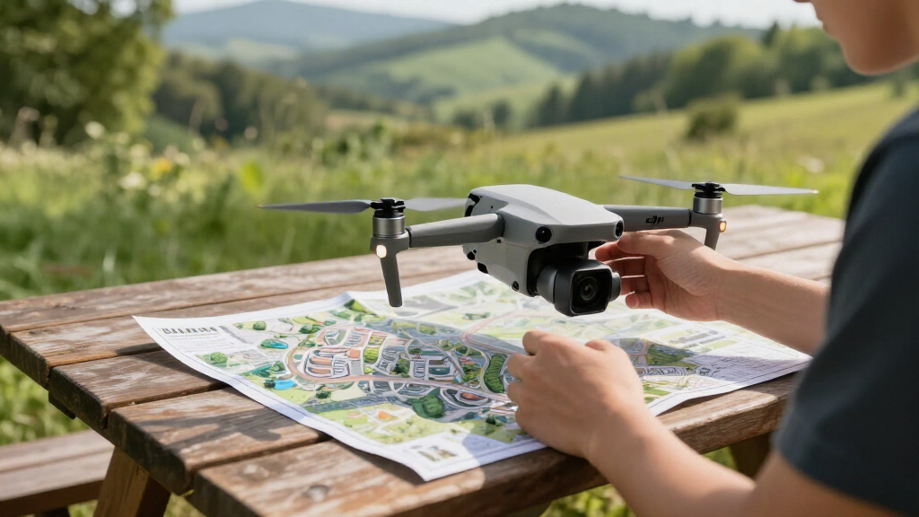 drones for aerial mapping and geometry projects
