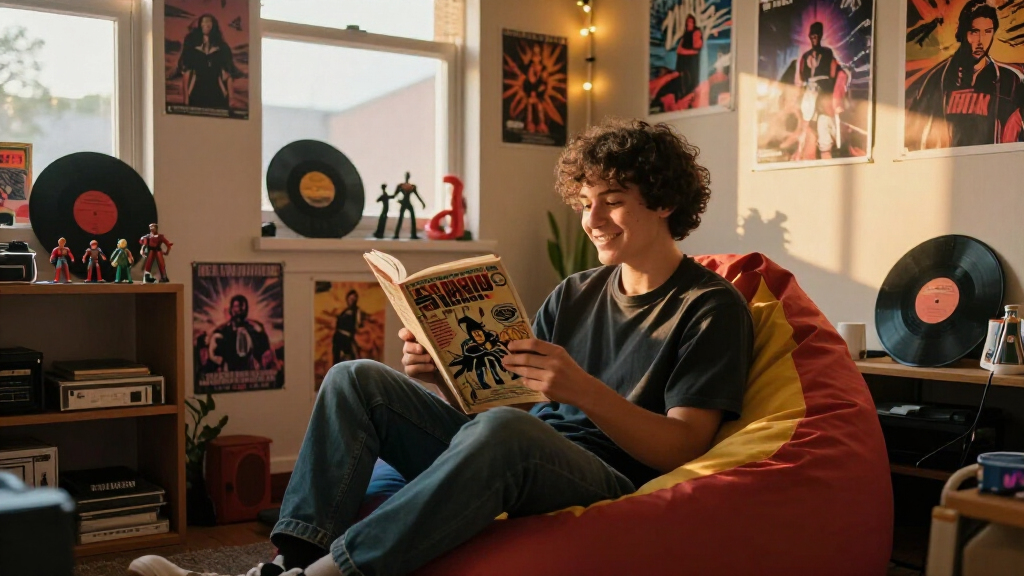 pop culture themed dorm room decor