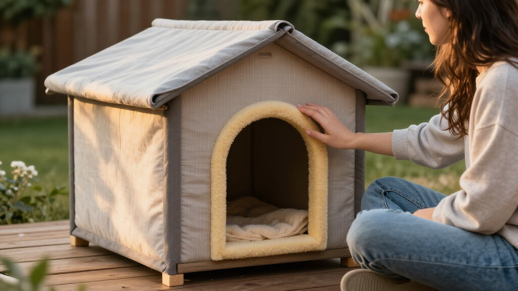 premium heated outdoor pet houses