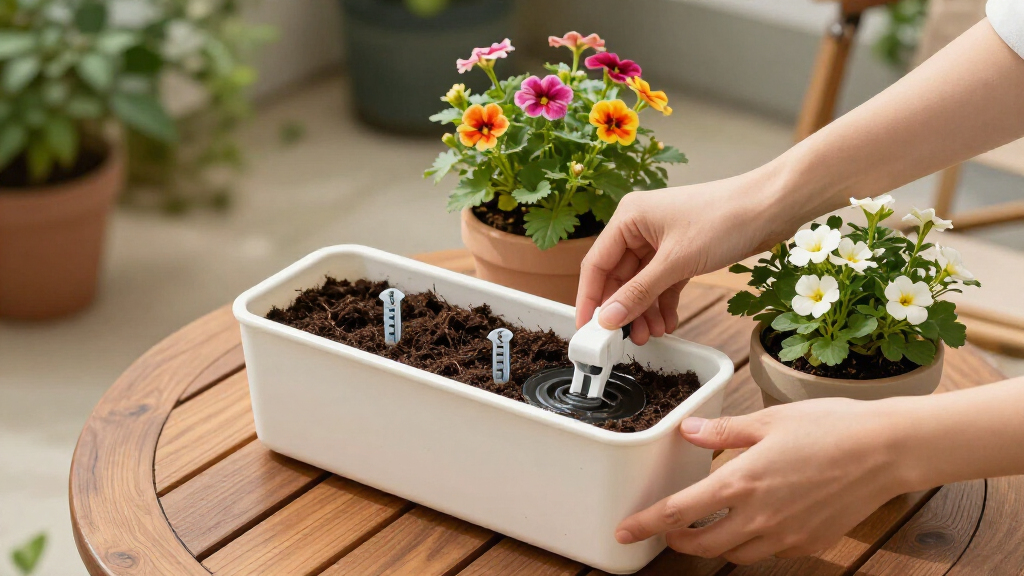 best self-watering flower containers