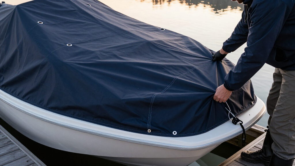 premium boat cover heavy duty