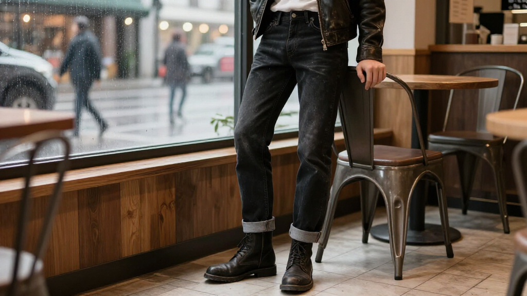 best black denim jeans