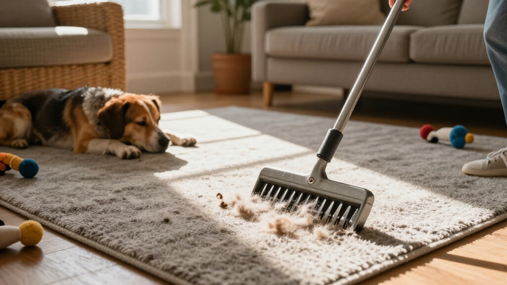 carpet rakes for pet hair