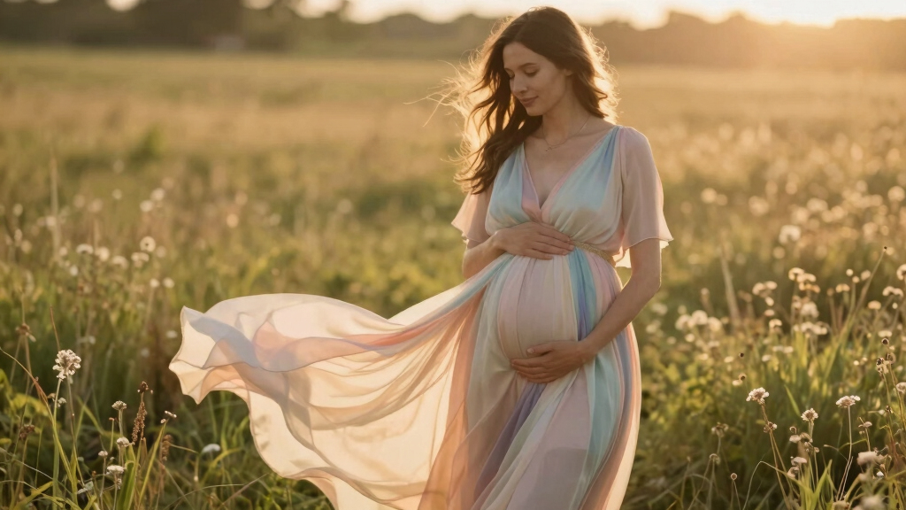 best flowy maternity dresses