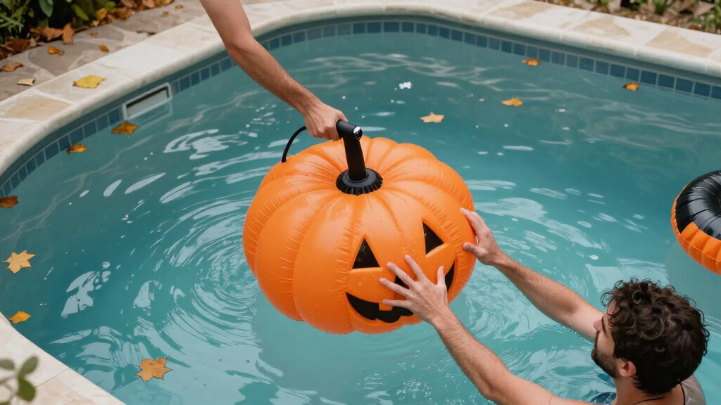 inflatable Halloween pool floats