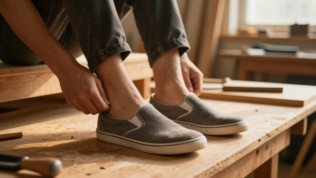 best massaging slip-on shoes