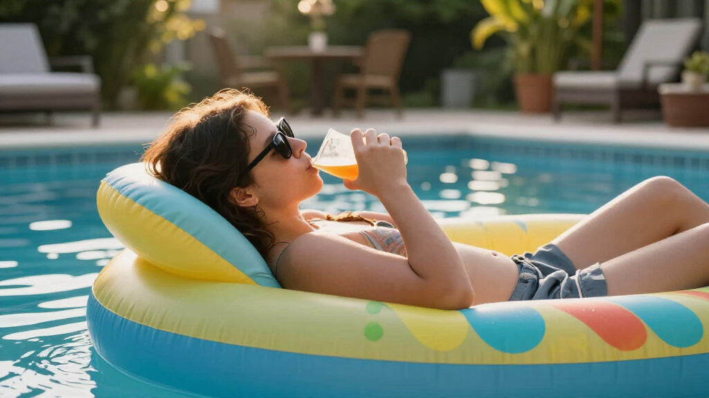 inflatable pool loungers