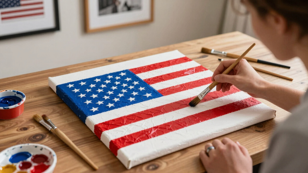 patriotic Americana wall art