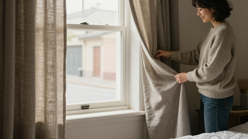 best linen blackout curtain panels