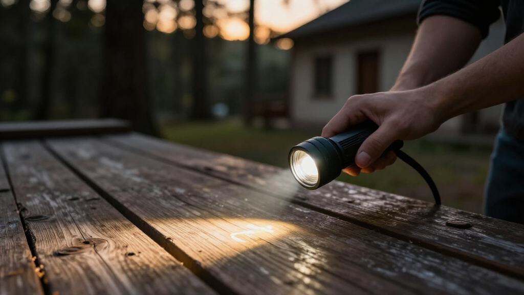 UV flashlights for paranormal investigation