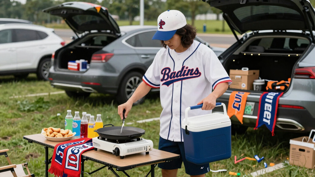 soccer fan tailgate gear