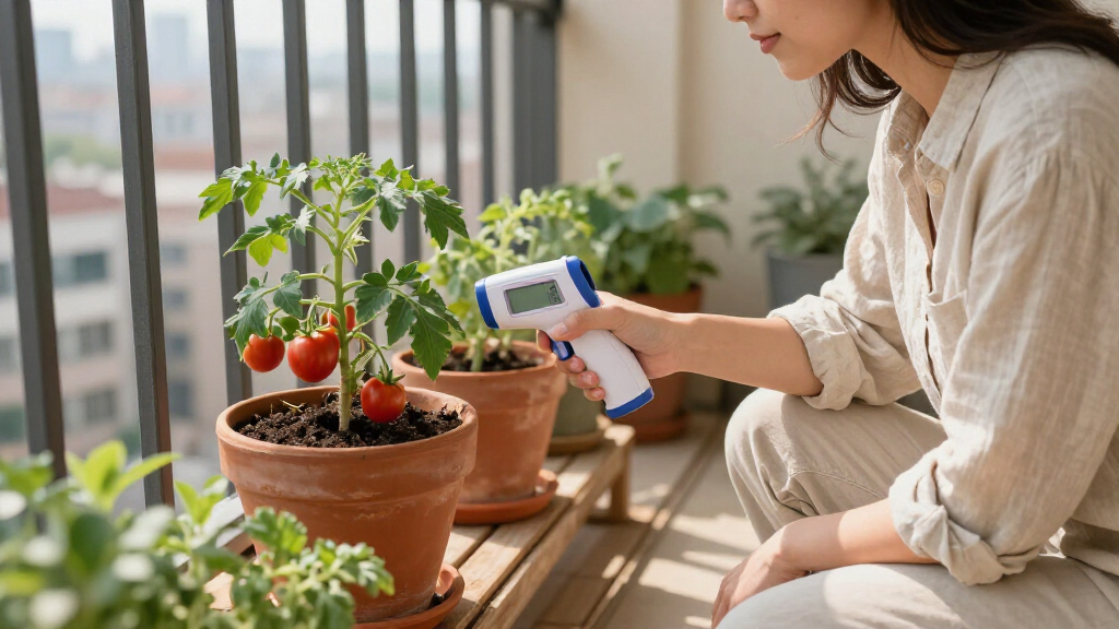infrared thermometer for balcony
