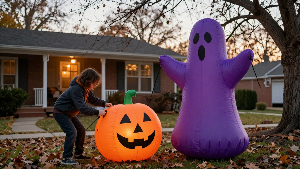 Halloween inflatable decorations