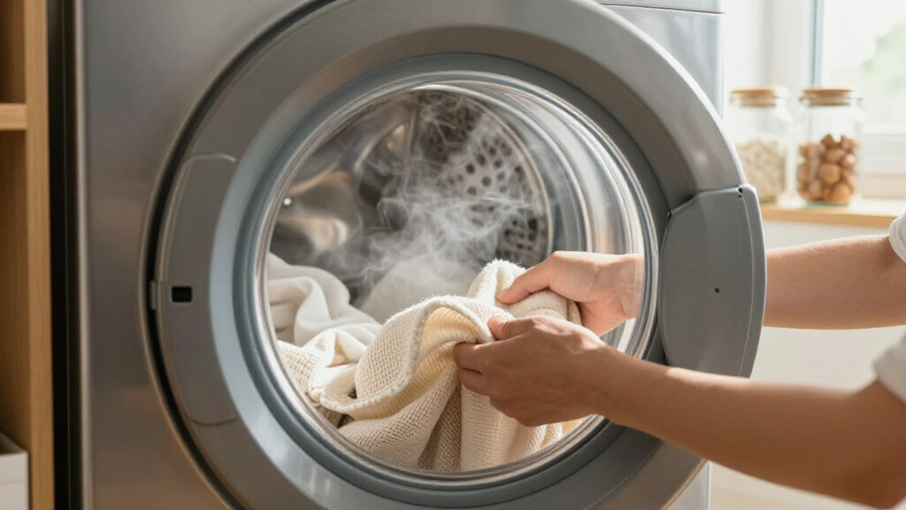 high capacity front load washer with steam sanitize