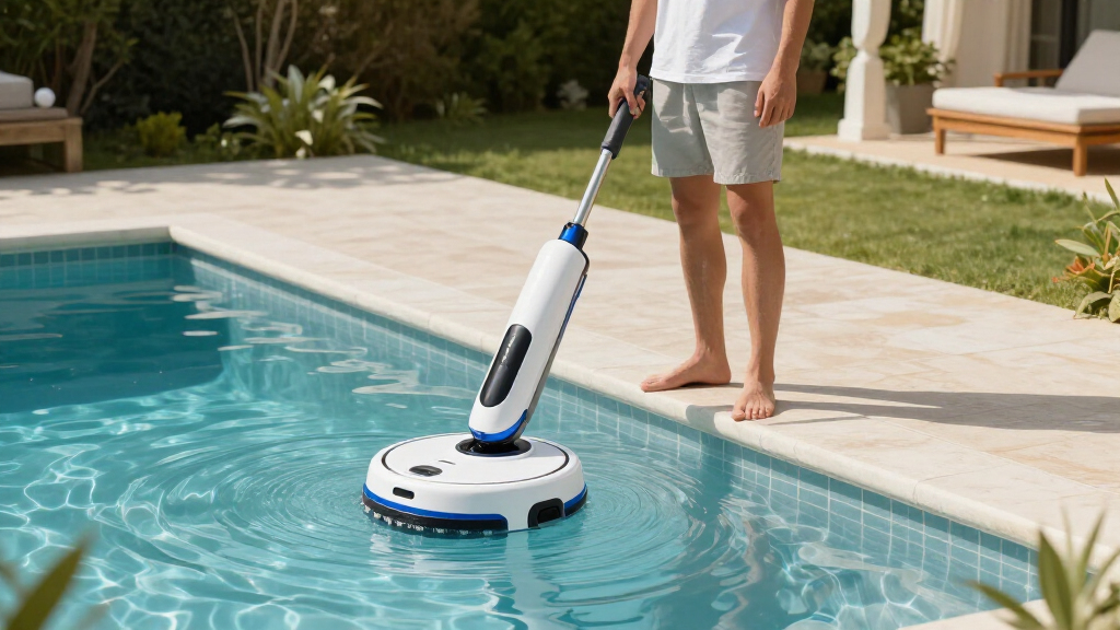 robotic pool cleaner cordless for inground pool