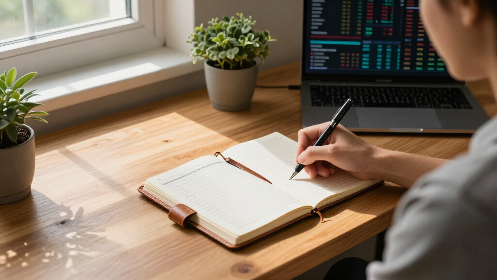 investment tracking notebooks