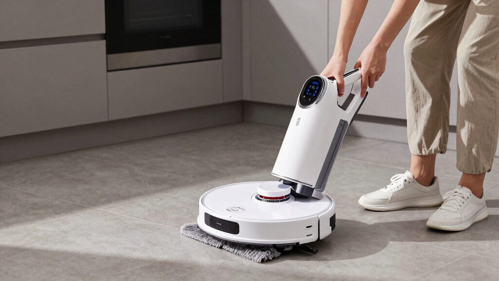 best robot vacuum mop combo with anti-tangle brush system
