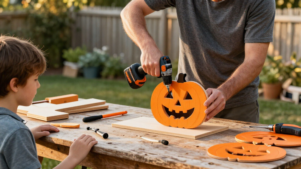 Halloween woodworking project kits