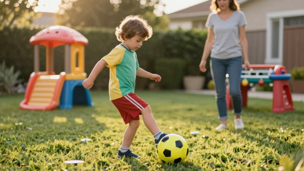 kids soccer play sets