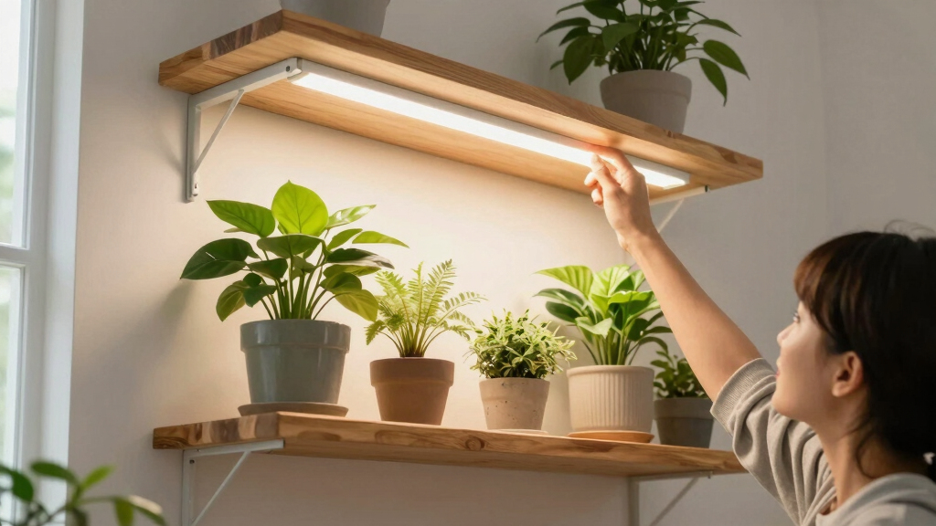 best plant shelves with grow lights