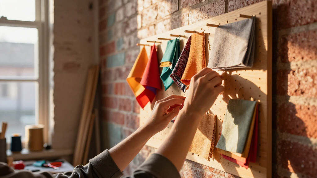 craft room pegboard systems