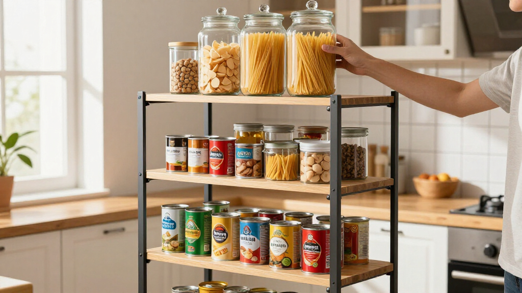 heavyduty pantry shelving system 6tier