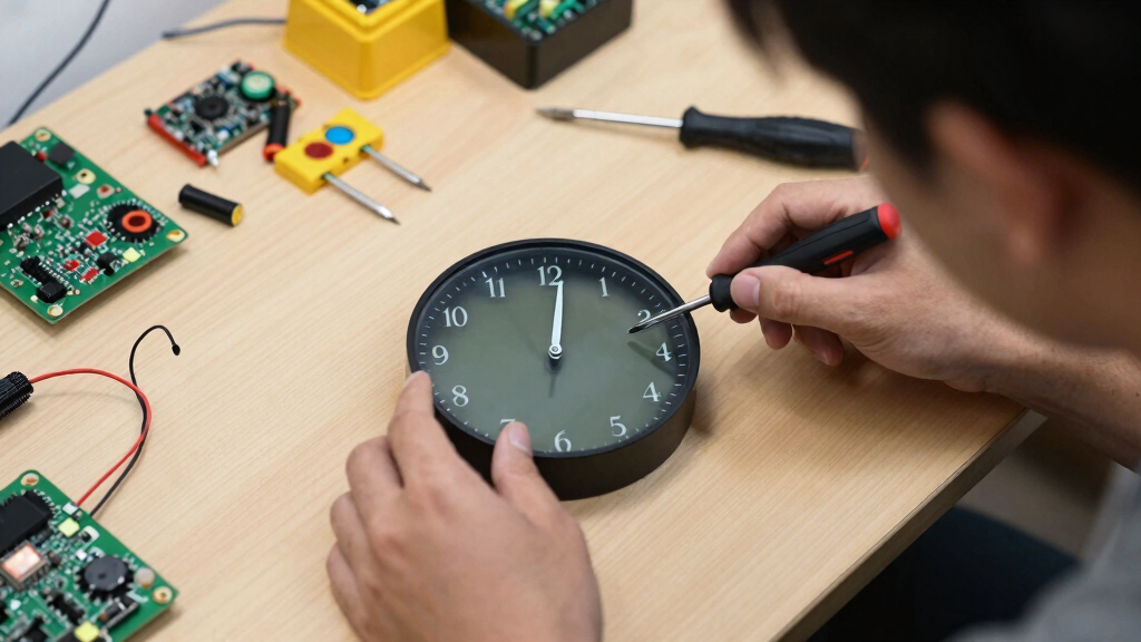 best circular LCD clocks