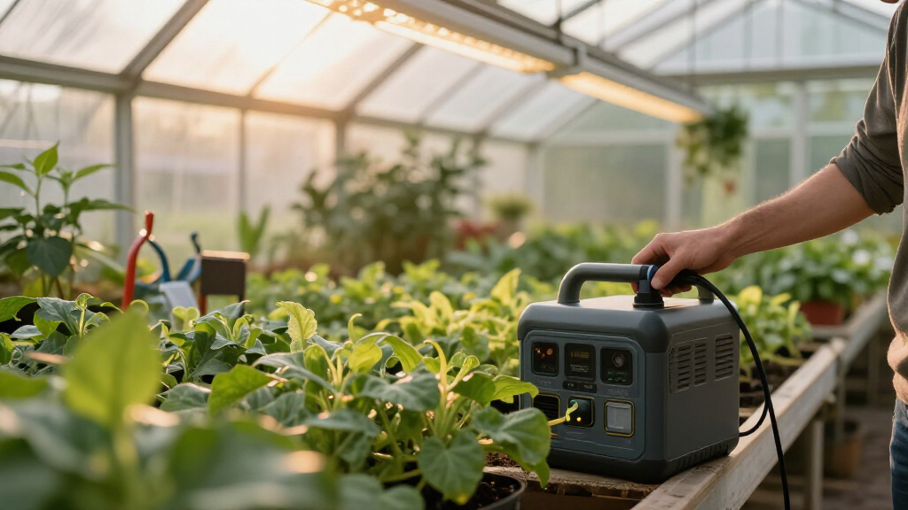 best greenhouse backup power solutions