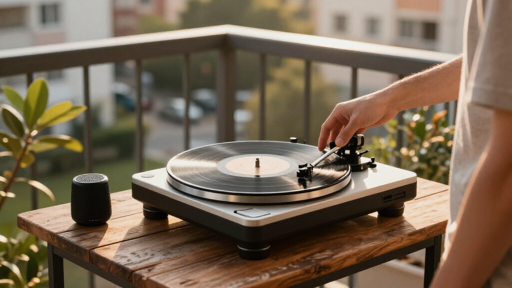 portable Bluetooth turntables
