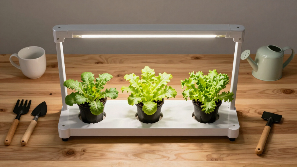 best vertical farming rack with grow lights