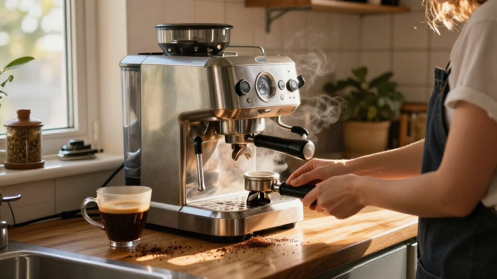 high ticket prosumer espresso machine for home baristas