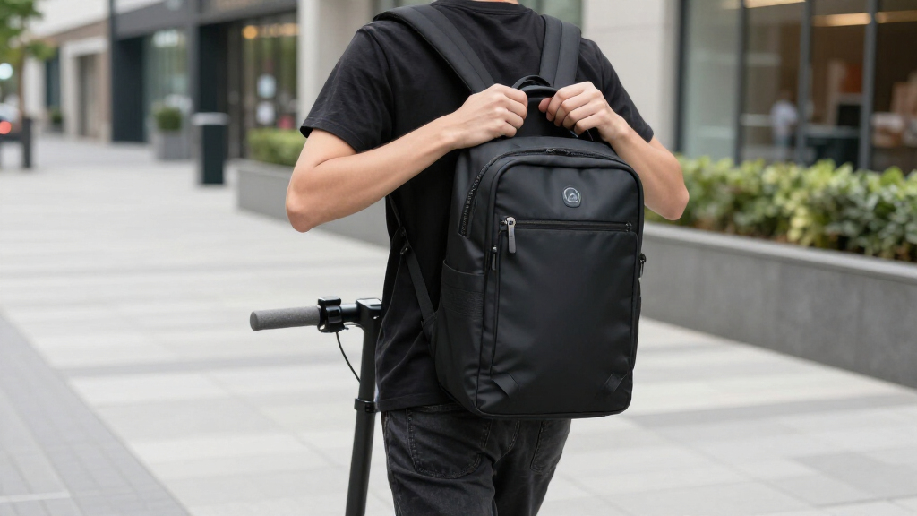 electric scooter backpacks for students
