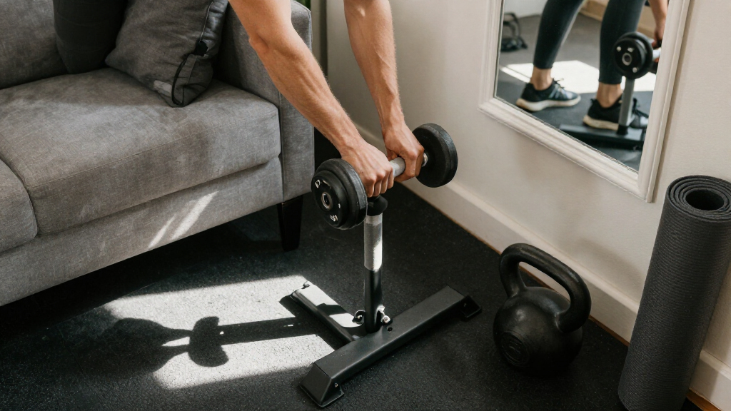 best adjustable dumbbells for small spaces