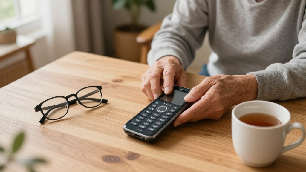 large-button cell phones for seniors