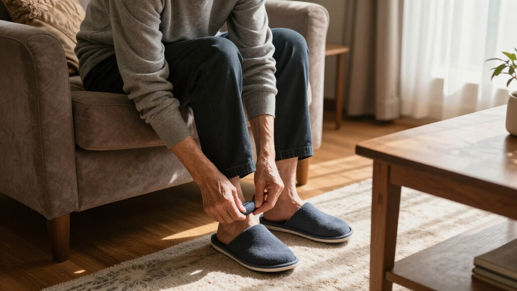 orthopedic slippers for elderly