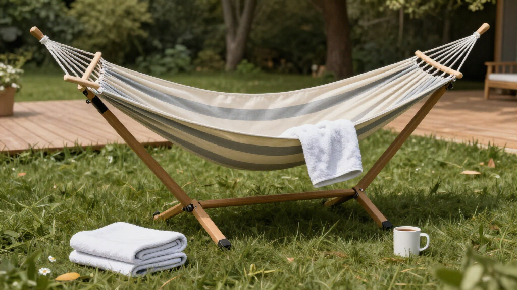 outdoor hammocks with stand