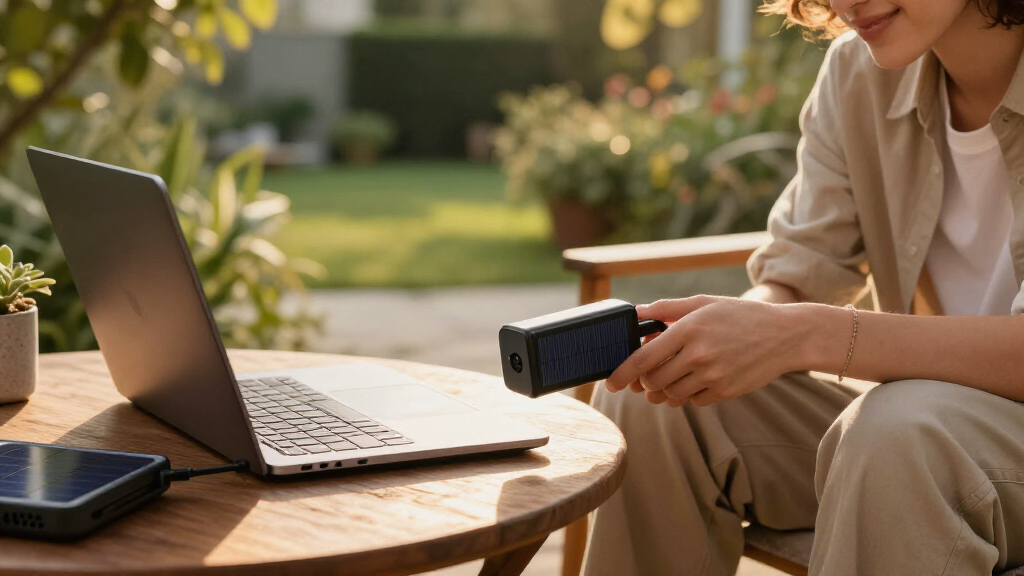 solar-powered laptop chargers