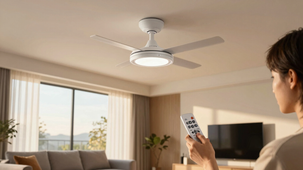 smart ceiling fans for living rooms
