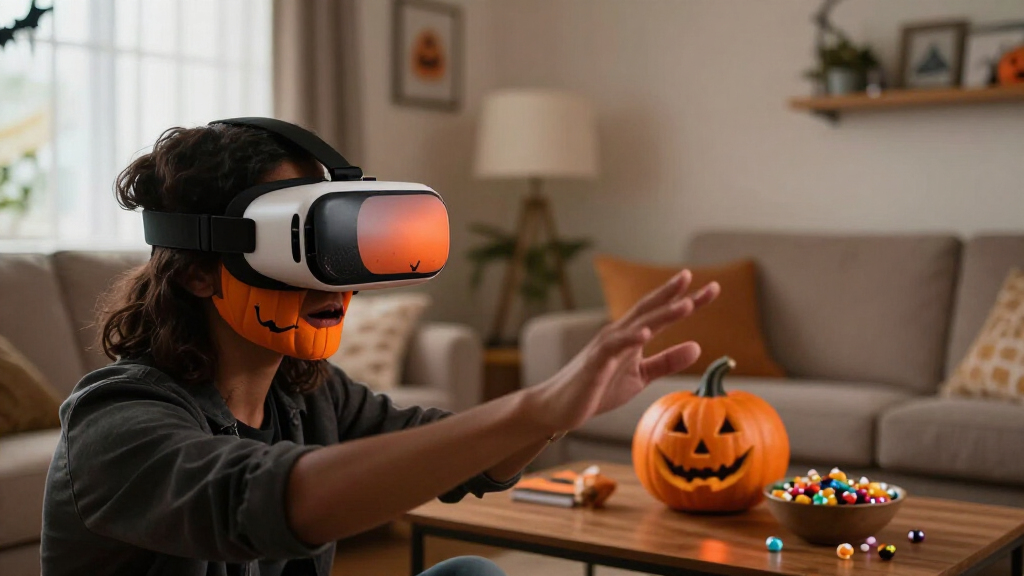 VR headset accessories for Halloween
